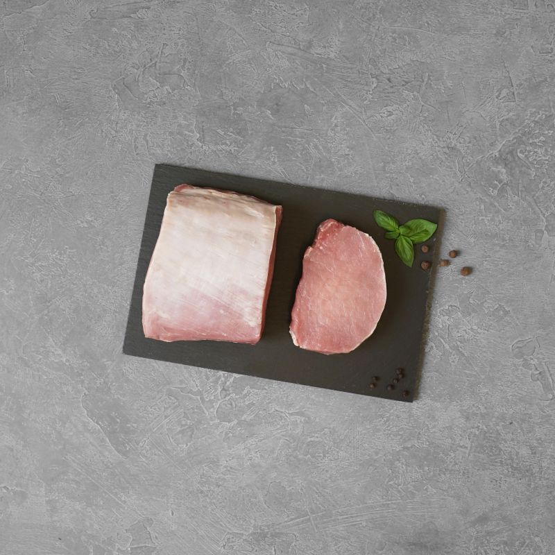 Bio-Schwein-Karree neu