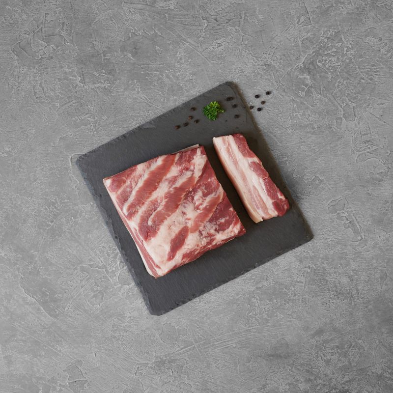 Bio-Schwein-Bauchfleisch neu