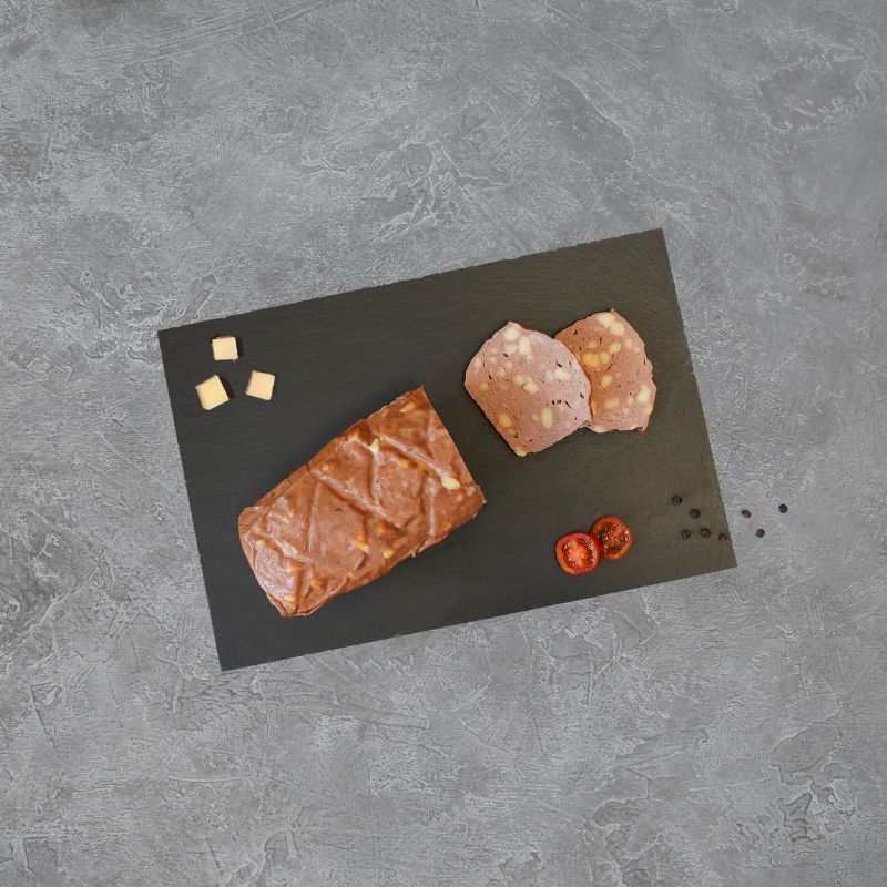 Wild-Käse-Leberkäse