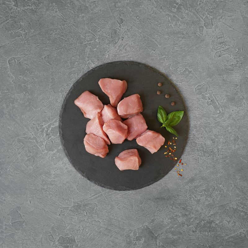 Bio-Schwein-Gulasch